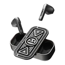 Ecouteurs Bluetooth Sans Fil IPX4 Effet Lumineux Gyro 360° Anti-Sueur Argent YONIS
