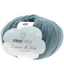 Fil à tricoter Rico Baby Dream Uni Dk - Rico Design 11 Bleu
