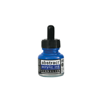 Encre Acrylique en flacon - bleu cobalt imitation - Sennelier