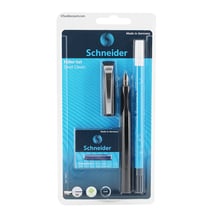 Lot Stylo Plume + Effaceur + Cartouches - Schneider