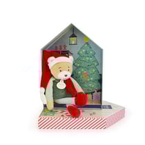 Doudou Farceur & sa maisonnette - Cotillon 27cm