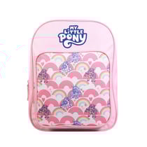 Sac à dos 31 cm avec poche maternelle My Little Pony Arc en ciel Rose - BAGTROTTER