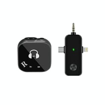 Microphone Sans Fil 5.8G Système Intra-auriculaire Double Écoute Longue Durée YONIS