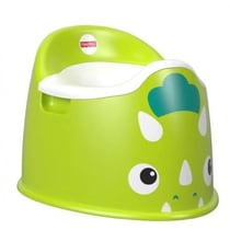 Pot toilette bebe dinosaure vert - fisher price - apprentissage propreté