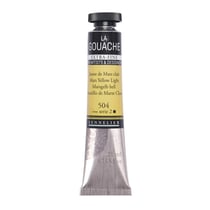 Gouache - Extra-fine - Jaune de Mars clair - 504 - Tube de 21ml - Sennelier