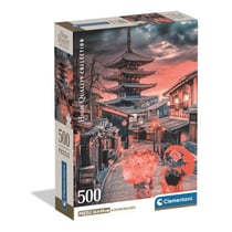 Compact 500 pieces - Evening in Kyoto