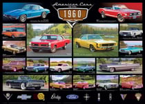 Puzzle 1000 pièces - American Cars of the 1960s - Eurographics