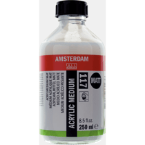 Médium - Peinture acrylique - Mat - Amsterdam - Flacon 250ml