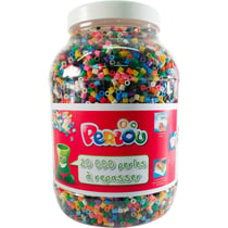 Perlou - Baril 20 000 perles à repasser Perlou (Ø5 mm)
