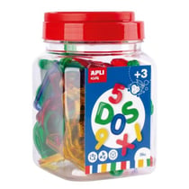 Lettres et chiffres transparents 36 u.