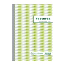 Manifold Factures 29,7x21cm 50 feuillets dupli autocopiants - Motif| - x 5 - Exacompta