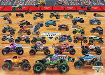 Puzzle 1000 pièces - Monster Jam Truck Lineup - Eurographics