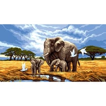 Princesse - Canevas antique Safari Rafael Angelo 50x80cm