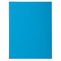 Paquet de 50 chemises 1 rabat ROCK''S 210 - 24x32cm - Bleu - x 5 - Exacompta