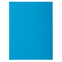 Paquet de 50 chemises 1 rabat ROCK''S 210 - 24x32cm - Bleu - x 5 - Exacompta