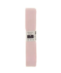 Biais de jersey en coton uni 1,5m x 20mm - Passion Rubans Rose