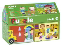 Boite Maisonnette Puzzle L'École
