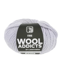 Pelote de laine FIRE - 100GR - Wool Addicts 0103 Gris