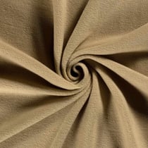 Tissu Polaire  uni Beige
