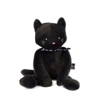 Peluche Chat Meloe - 37 cm Anthracite MA0260 - Ma lou Tradition