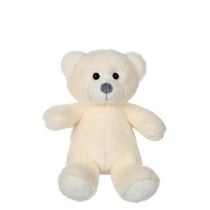 Peluche - Ours Trendy beige, l'ours à câliner, 15 cm