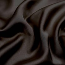 Tissu Satin Duchesse uni Noir