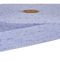 Sangle chinée bleu lavande au mètre