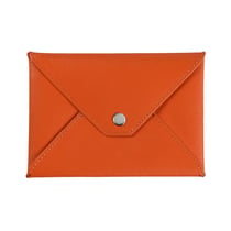 ENVELOPPE PAPIERS IDENTITE - CUIR Satiny - 14x9,5 cm