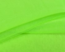 Tissu Tulle souple grande largeur uni Vert fluo - Au mètre