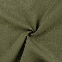Tissu 100% Lin uni Vert
