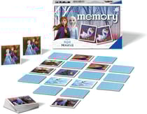 Mémory reine des neiges ii 28 cartes - disney frozen - ravensburger - 24275 - jeu éducatif