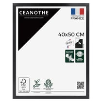 Cadre photo Precious carbone 40x50 cm