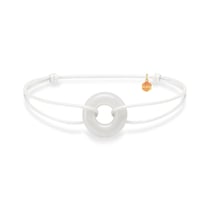 Bracelet Orya en pierre Agate blanche - Sloya