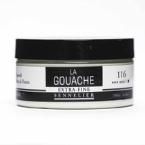 Gouache - Extra-fine - Blanc de titane - 116 - Sennelier - Pot de 100ml - Beaux-arts