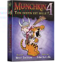 Jeu de stratégie Asmodee Munchkin 4 Ton Destin est Sellé Extension