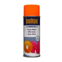 Bombe de peinture effet néon Belton Special orange fluo 400ml
