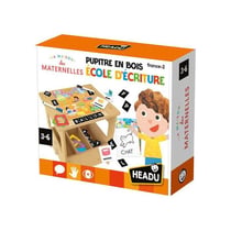 Jeu écriture et lettres Headu Pupitre en bois École d'écriture