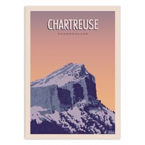 Affiche 50x70 cm - Chartreuse - TuroMemoriesStudio
