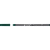 Lot de 5 feutres de coloriage pointe ronde moyenne - EDDING - Vert bouteille - 2 mm