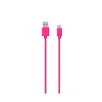 Jaym Câble USB-C vers USB-A 3A Charge et Synchronisation Collection POP 1,5m Rose