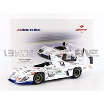 Voiture Miniature de Collection - SPARK - PORSCHE 936/81 - Blanc - Le Mans 1981