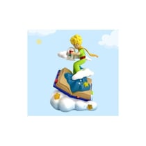 Le Petit Prince - Figurine Le Petit Prince sort de son livre 9 cm