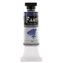 Peinture à l'huile fine en tube bleu plombé 45ml - Amt