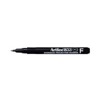 Lot de 12 marqueurs permanents pointe fine 0,5 mm - ARTLINE - Noir - 853