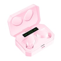 Ecouteurs Bluetooth Sans Fil Avec Charge Rapide Et Son HIFI Haute Qualité Rose YONIS