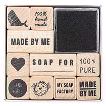 Coffret de tampons pour savons 100% authentique