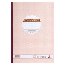 Manifold autocopiant 297X210 Commandes 50 tripli - Avoine - x 5 - Le Dauphin