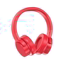 Casque Audio Sans Fil Bluetooth HIFI Stéréo Pour Gaming Avec Micro Rouge Rouge YONIS