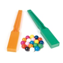 Baguettes magnétiques et billes - Jouet créatif et éducatif