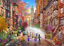 Puzzle 500 pièces - Journées d'Eté Chaudes à New York - Bluebird Puzzle